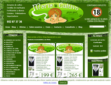 Tablet Screenshot of mariacultivo.com